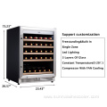 Beverage Coolers Stainless Steel Wine Cellar Fridge